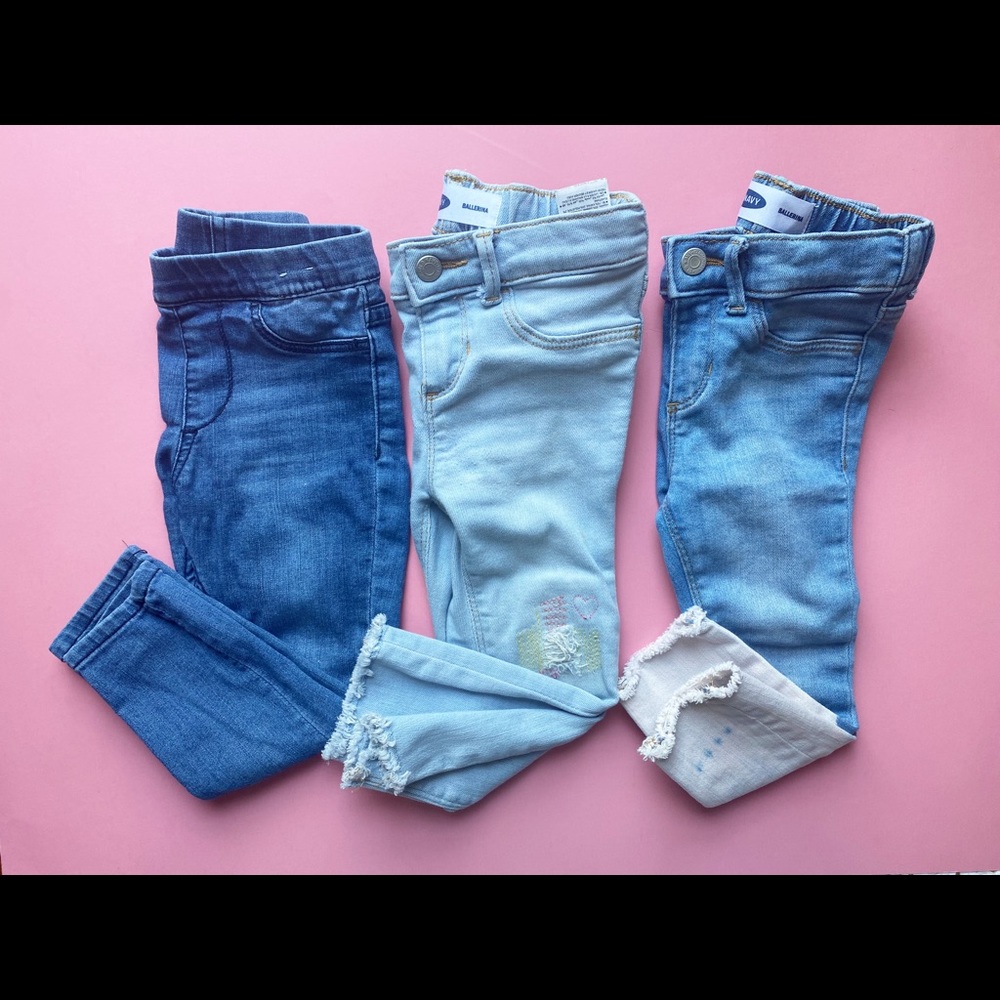 Toddler Girl Jegging Bundle 2T Old Navy H&M